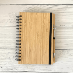 bulk bamboo notebook
