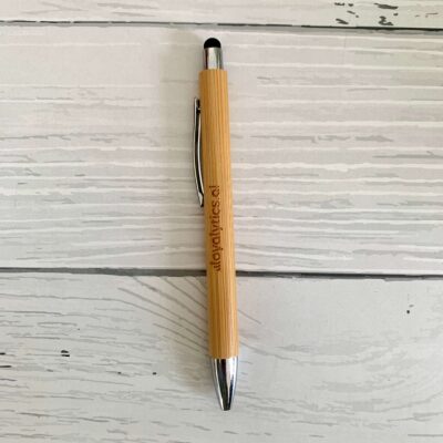 customised bamboo pen, logo engraved bamboo pen, bulk bamboo pens