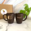customised rice husk coffee mugs, eco friendly coffee cups, logo printed eco friendly rice husk coffee cups