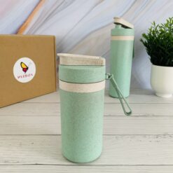 rice husk water bottle, eco friendly water bottle