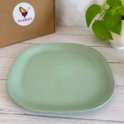 rice husk plate, office eco friendly tableware