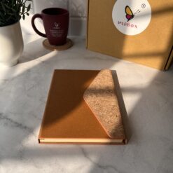 Cork diary folder model, eco-friendly gifts, unique corporate gifts, corporate gifts, corporate gifting, corporate gift options, eco friendly gifts, corporate gifts, eco friendly corporate gift