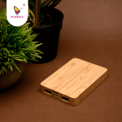 Aspen Mini 5000mAh Bamboo Power Bank